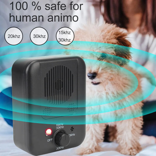 Pet Dog Repeller Rechargeable Pet supplies Anti-Barking Device Bark Suppressor Ultrasonic Outdoor Dog Repeller Anti-Noise