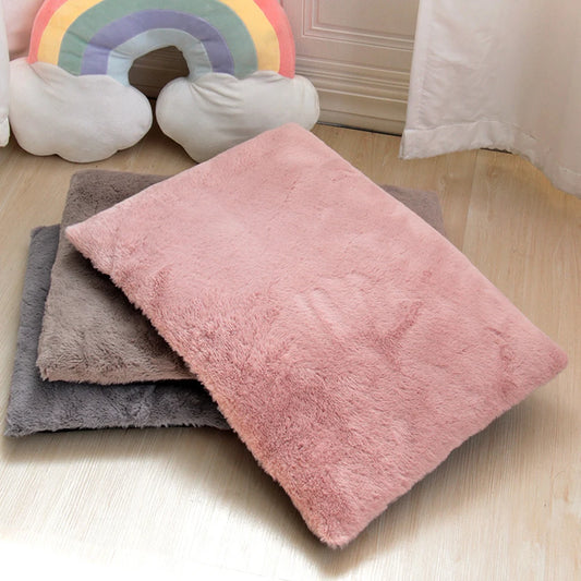 Thick Dog Sleeping Mat Warm Winter Pet Bed Mattress Puppy Cat Sofa Blanket For Small Large Dogs Cats Kennel Washable