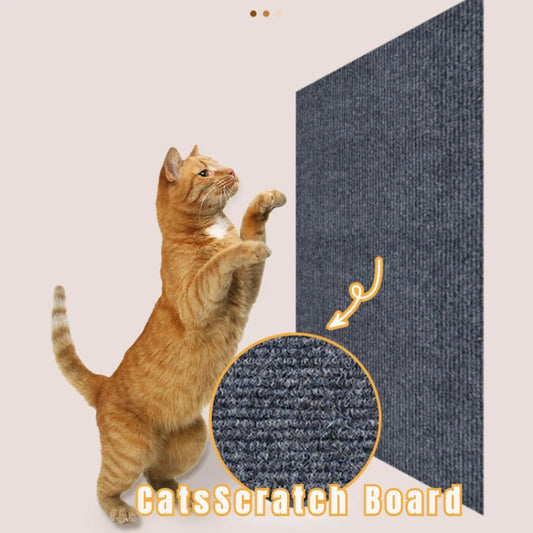 Anti Cat Scratch Sofa Cat Crawling Mat Grinding Climbing Frame Sofa Protection Self-adhesive Carpet Cats Scratch Board Cats Toys
